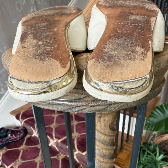 Kurt Geiger London Olive Eye leather flats, rhinestones ladies, US 6 1/2 euro 37 - Picture 5 of 9